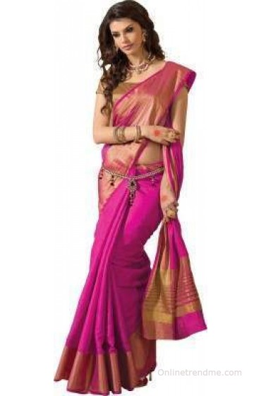 Taanshi Embellished Fashion Silk Sari Taanshi Embellished Fashion Silk Sari